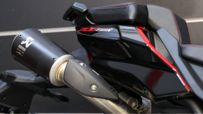 Akrapovič Homologated Muffler for Italjet Dragster 459