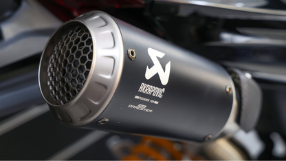 Akrapovič Homologated Muffler for Italjet Dragster 459