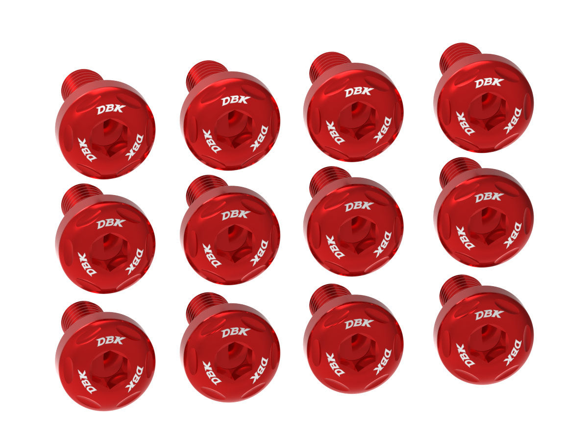 DBK CNC Side Fairing Dress-Up Screw Kit for Italjet Dragster 459/700