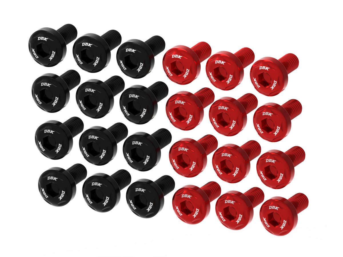 DBK CNC Side Fairing Dress-Up Screw Kit for Italjet Dragster 459/700