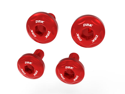 DBK CNC Front Mudguard Dress-Up Screw Kit for Italjet Dragster 459/700