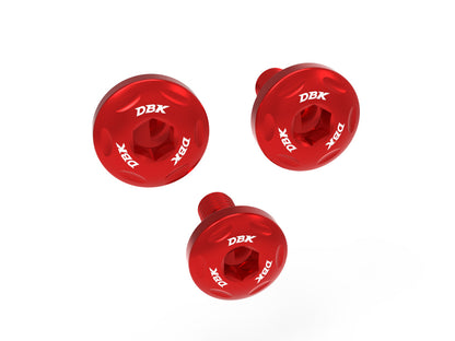 DBK CNC Rear Mudguard Dress-Up Screw Kit for Italjet Dragster 459/700